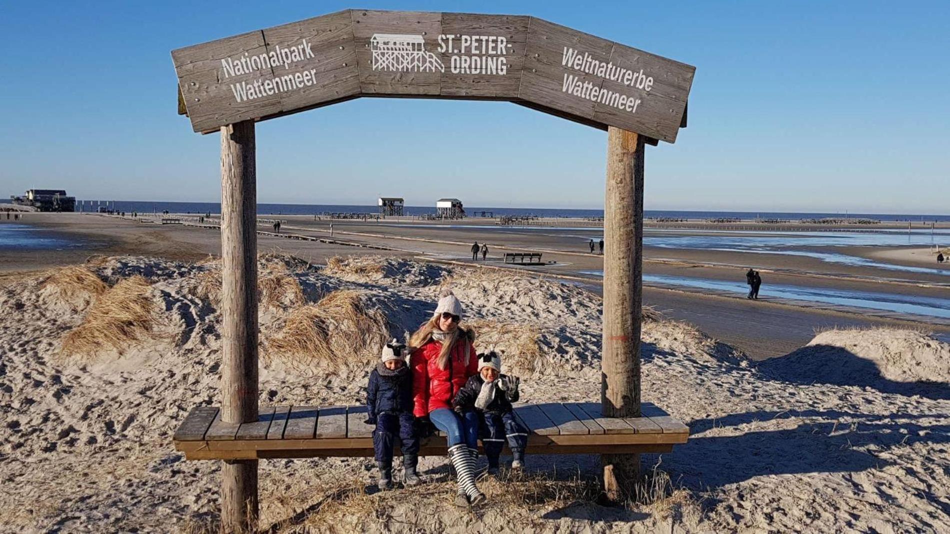 Haushaelfte-Poppenspaeler Sankt Peter-Ording Exterior foto
