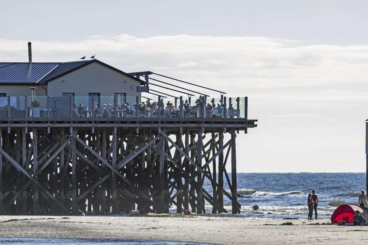 Haushaelfte-Poppenspaeler Sankt Peter-Ording Exterior foto